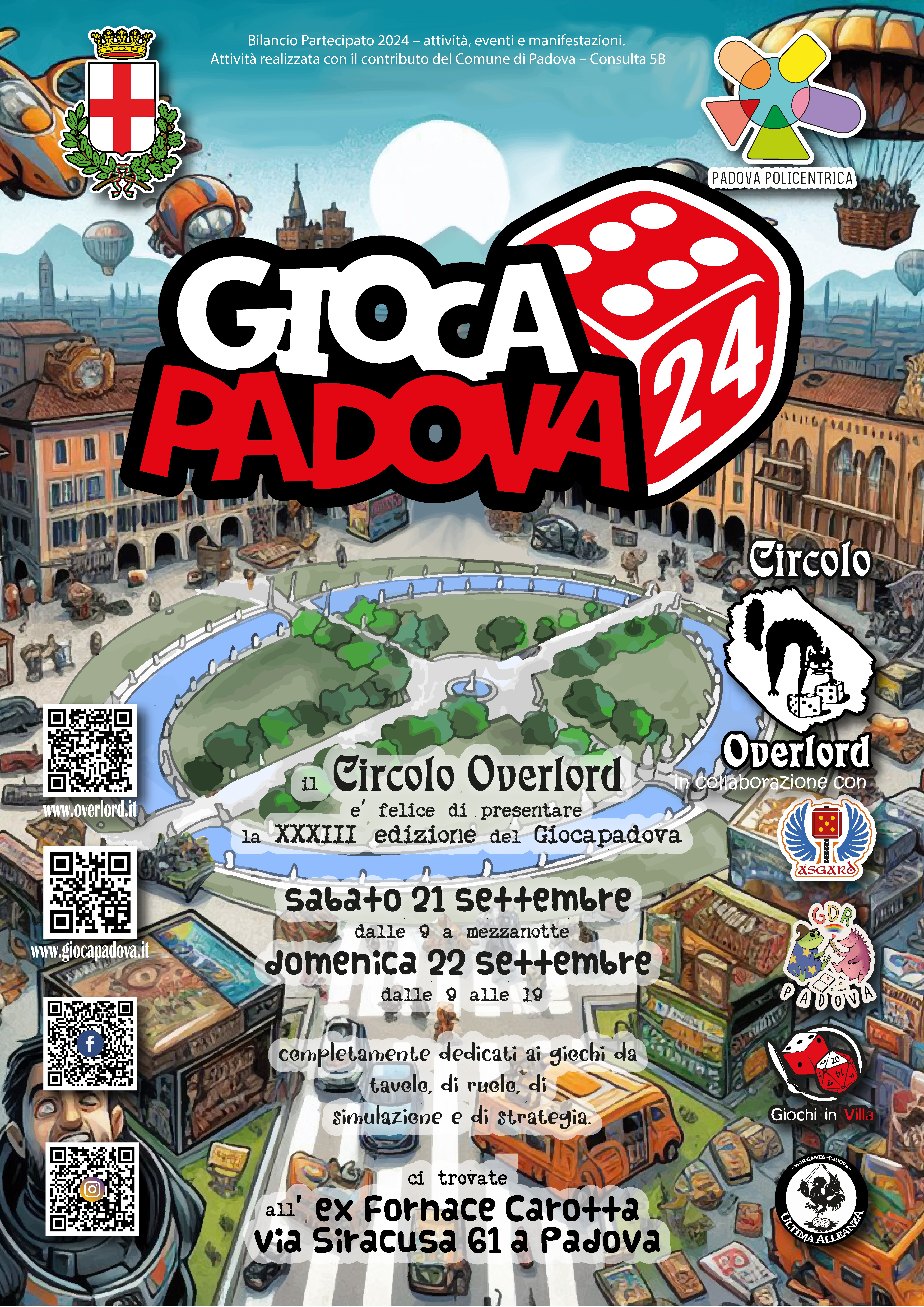 Locandina Gioca Padova 2024