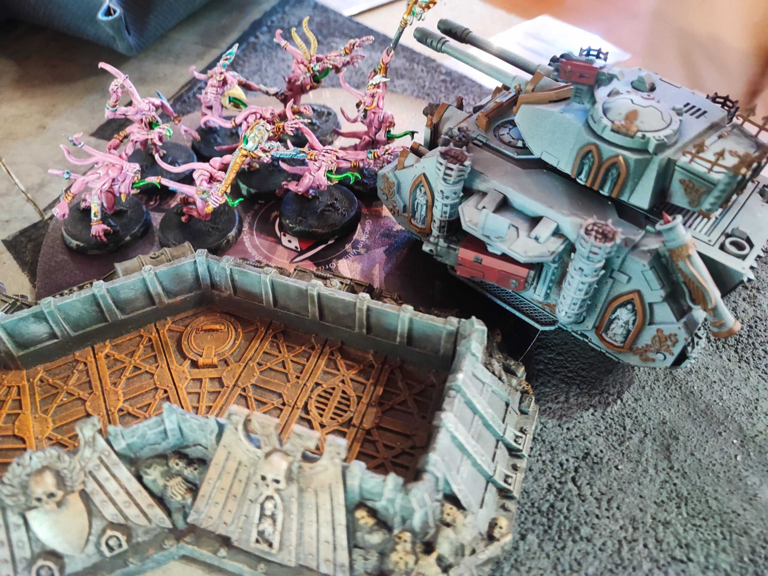 Warhammer 40000 ultima Alleanza Padova Chaos vs Sororitas