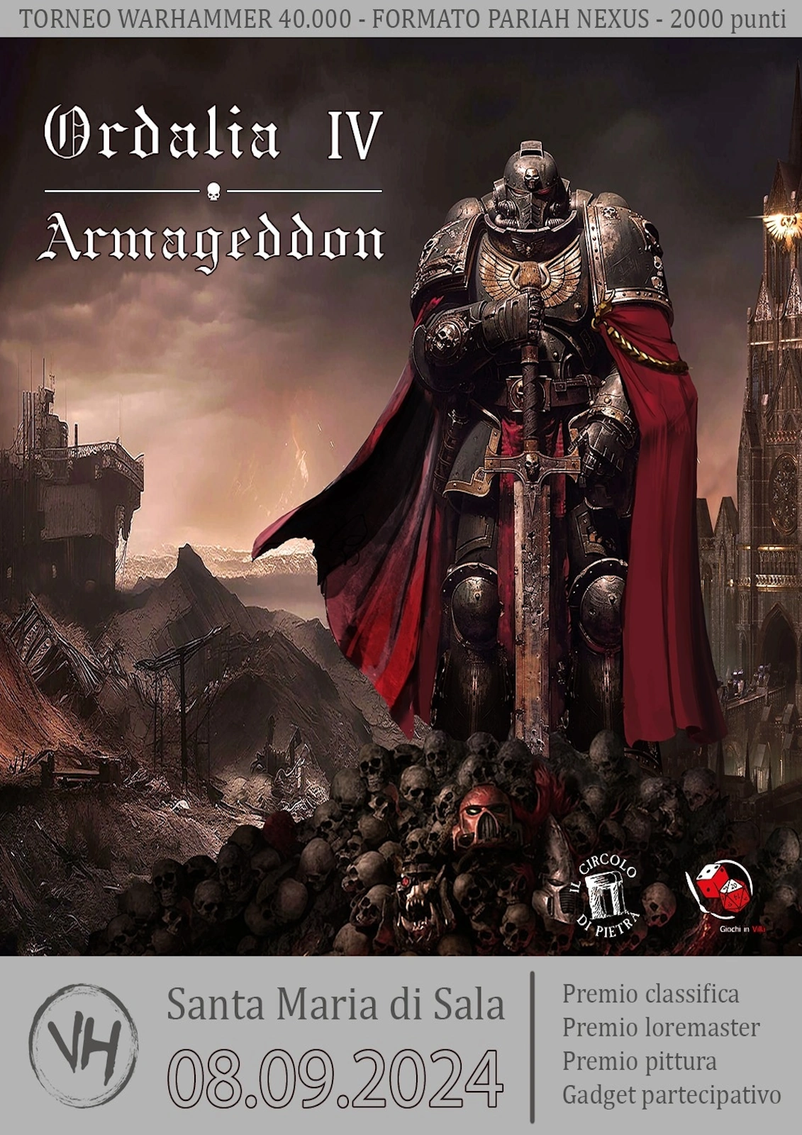 locandina torneo warhammer 40000