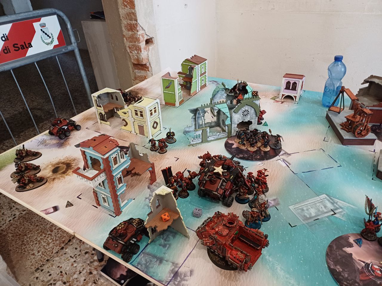 tavolo tornero warhammer 40000 blood angel