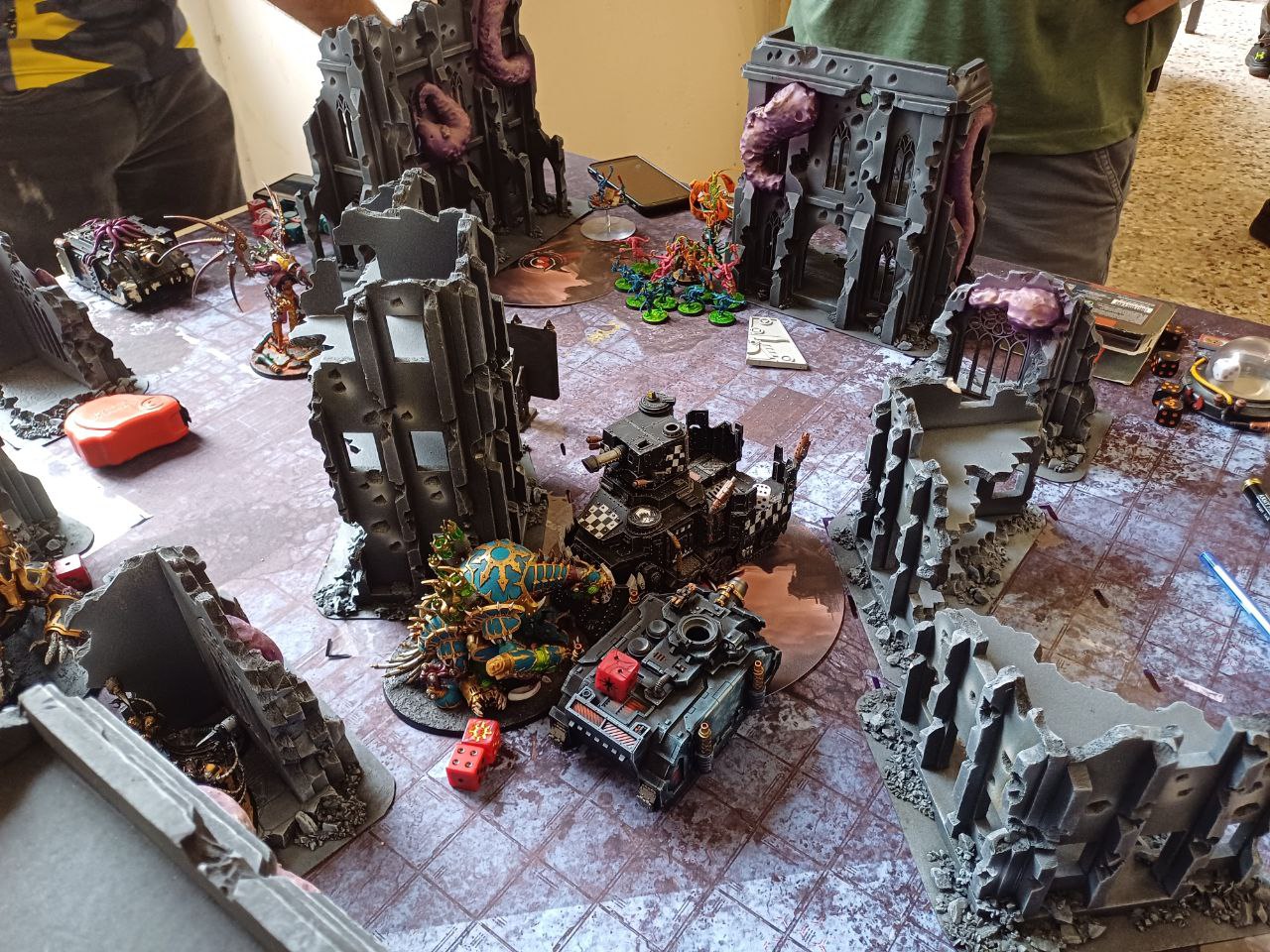 tavolo tornero warhammer 40000 chaos marine