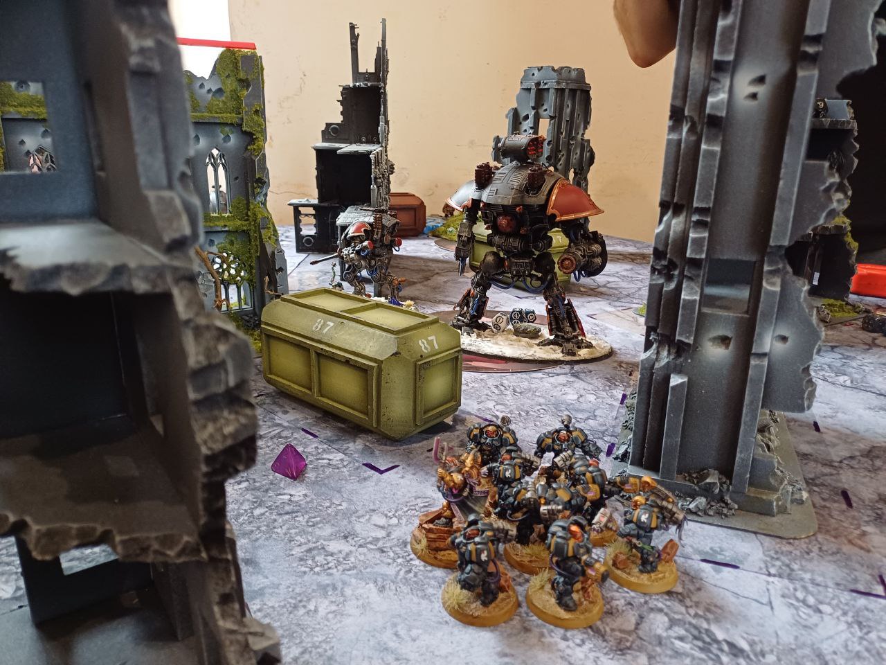 tornero warhammer 40000 chaos marine